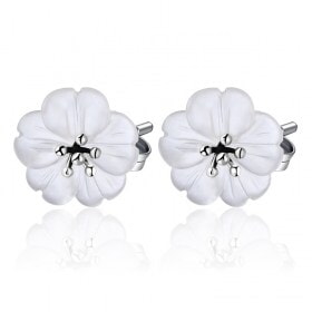 Original-design-Silver-Flower-Stud-earring-crystal (1)